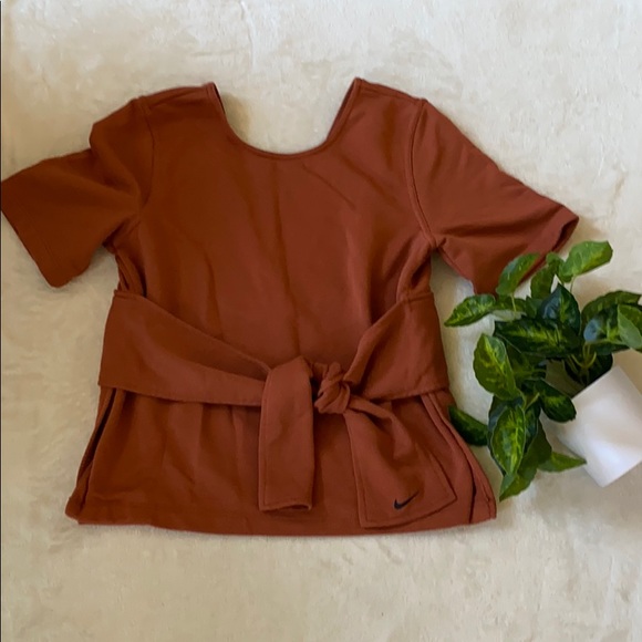 Nike Studio Yoga Training Wrap Top - Picture 7 of 8